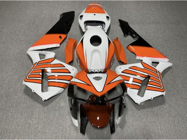 Alas Naranjas & Blancas 05-06 CBR600RR Carenados Moto