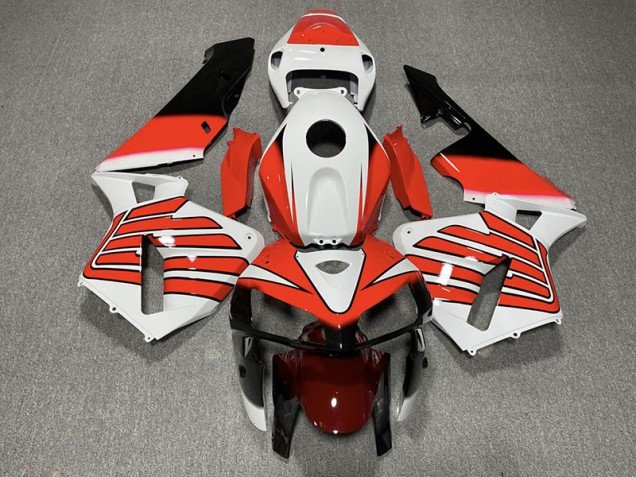 Alas Rojas & Blancas 05-06 CBR600RR Carenados Moto Alas Rojas & Blancas 05-06 CBR600RR Carenados Moto
