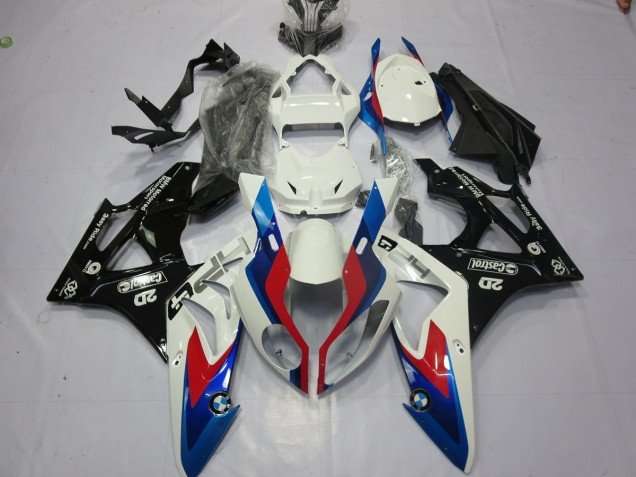 Alien Azul & Blanco 09-14 S1000RR Carenados Moto