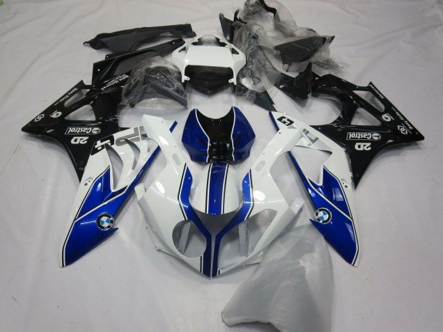 Alienígena Azul & Blanco 09-14 S1000RR Carenados Moto Alienígena Azul & Blanco 09-14 S1000RR Carenados Moto