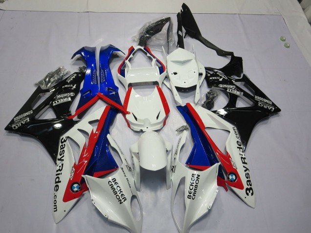 Alienígena Azul & Blanco 09-14 S1000RR Carenados Moto Alienígena Azul & Blanco 09-14 S1000RR Carenados Moto