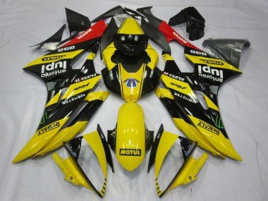 Amarillo Motul 06-07 R6 Carenados Moto