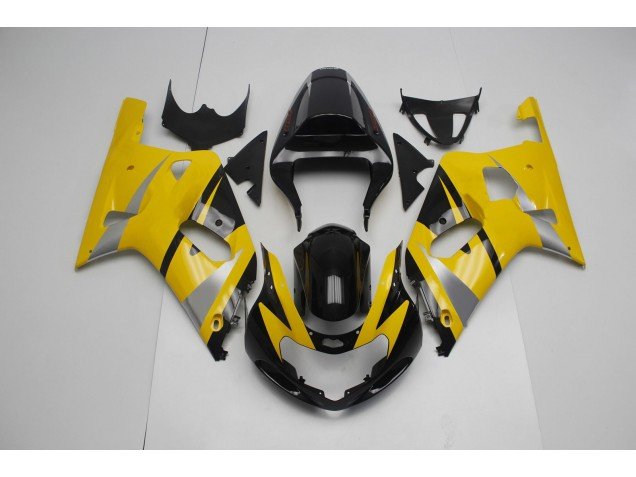 Amarillo & Negro 01-03 GSXR 600-750 Carenados Moto