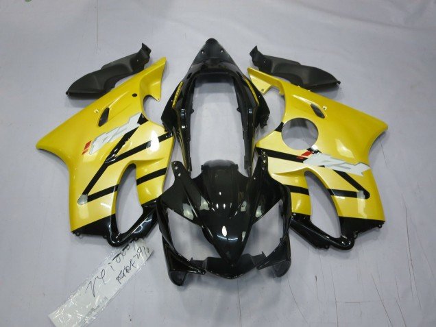 Amarillo Perla Negro Brillo 04-07 CBR600 F4i Carenados Moto Amarillo Perla Negro Brillo 04-07 CBR600 F4i Carenados Moto