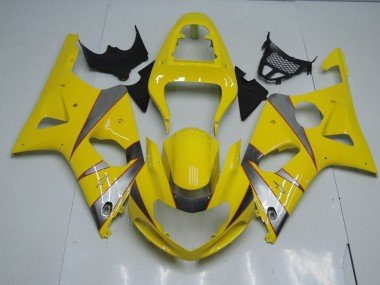 Amarillo & Plata 00-02 GSXR 1000 Carenados Moto