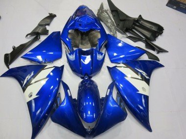 Azul & Blanco 12-14 R1 Carenados Moto