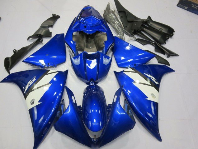 Azul & Blanco 12-14 R1 Carenados Moto