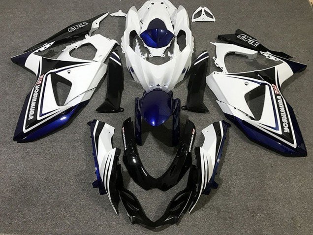 Azul Blanco & Negro 09-16 GSXR 1000 Carenados Moto Azul Blanco & Negro 09-16 GSXR 1000 Carenados Moto