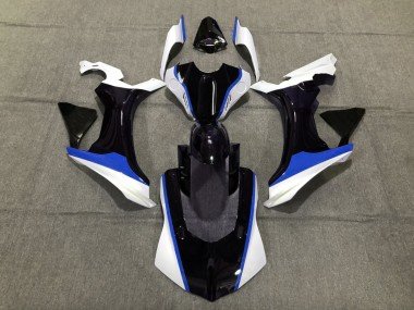 Azul Blanco & Negro 15-19 R1 Carenados Moto