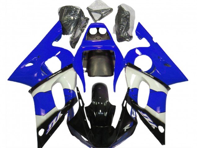 Azul Blanco & Negro 98-02 R6 Carenados Moto Azul Blanco & Negro 98-02 R6 Carenados Moto