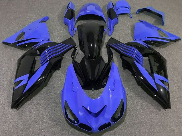 Azul Brillante 06-11 ZX14R Carenados Moto Azul Brillante 06-11 ZX14R Carenados Moto
