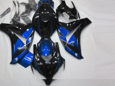 Azul Brillante & Negro 08-11 CBR1000RR Carenados Moto