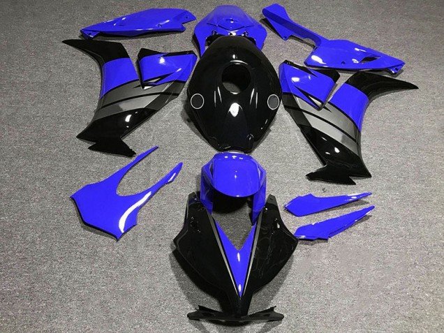 Azul Brillante Negro & Gris 12-16 CBR1000RR Carenados Moto