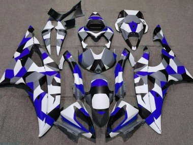 Azul Camuflaje Liso 08-16 R6 Carenados Moto