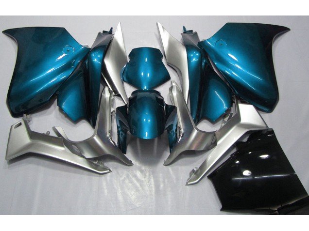 Azul Claro & Plateado 10-13 VFR1200 Carenados Moto Azul Claro & Plateado 10-13 VFR1200 Carenados Moto