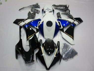 Azul & Dorado Sin Marca 08-11 CBR1000RR Carenados Moto