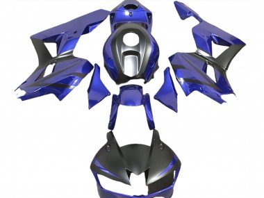 Azul Profundo & Negro Mate 13-23 CBR600RR Carenados Moto
