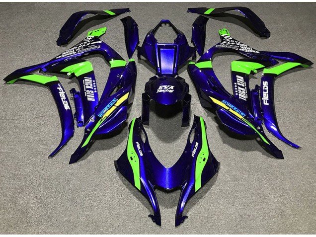 Azul Profundo Trickstar 16-19 ZX10R Carenados Moto Azul Profundo Trickstar 16-19 ZX10R Carenados Moto