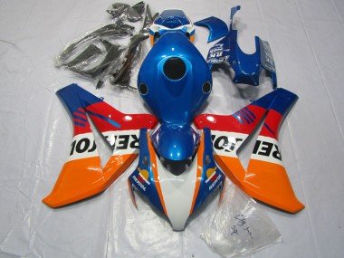 Azul Repsol & Rojo 08-11 CBR1000RR Carenados Moto