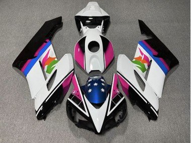 Bandera Rosa & Azul 04-05 CBR1000RR Carenados Moto