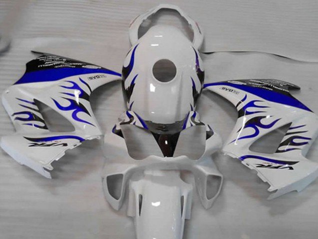 Blanco Azul Llama 02-12 VFR800 Carenados Moto Blanco Azul Llama 02-12 VFR800 Carenados Moto