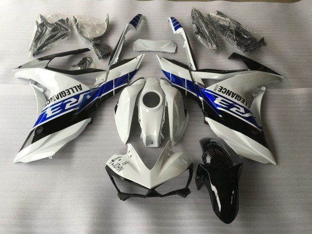 Blanco Azul & Negro 15-18 R3 Carenados Moto