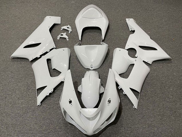 Blanco Brillante 05-06 ZX6R Carenados Moto