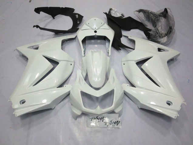 Blanco Brillante 08-12 Ninja 250 Carenados Moto