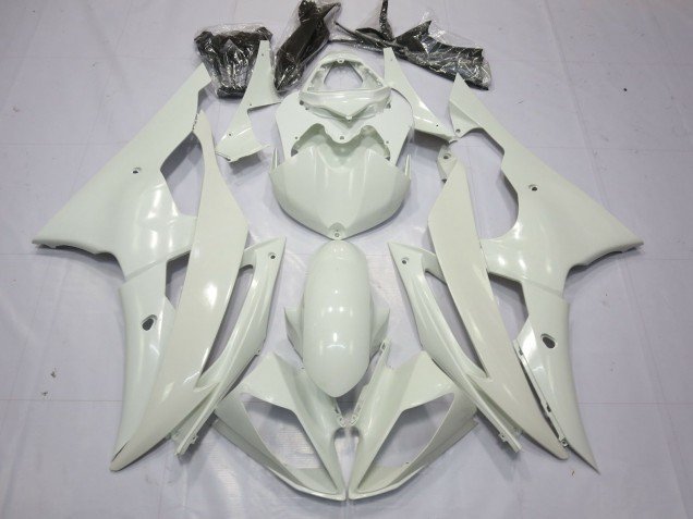 Blanco Brillante 08-16 R6 Carenados Moto Blanco Brillante 08-16 R6 Carenados Moto