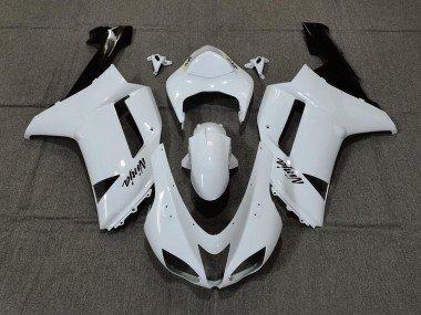 Blanco Liso Brillante 07-08 ZX6R Carenados Moto