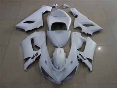 Blanco Mate 05-06 ZX6R Carenados Moto