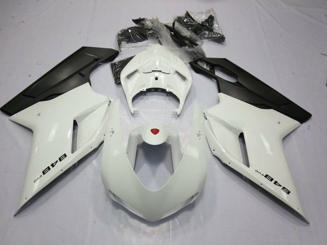 Blanco & Negro 848 07-14 Ducati 848 1098 1198 Carenados Moto