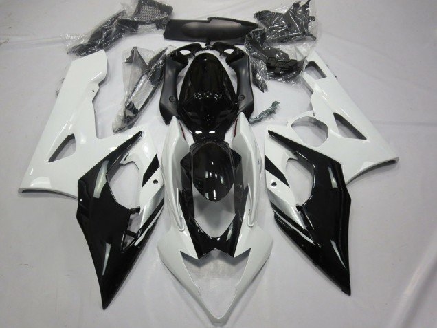 Blanco Negro & Plata 05-06 GSXR 1000 Carenados Moto Blanco Negro & Plata 05-06 GSXR 1000 Carenados Moto