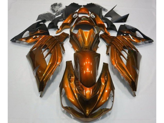 Brillo Naranja Quemado 12-21 ZX14R Carenados Moto Brillo Naranja Quemado 12-21 ZX14R Carenados Moto