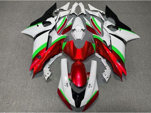 Brillo Rojo & Verde 17-21 R6 Carenados Moto Brillo Rojo & Verde 17-21 R6 Carenados Moto