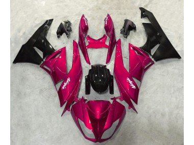 Brillo Rojo Vibrante 09-12 ZX6R Carenados Moto