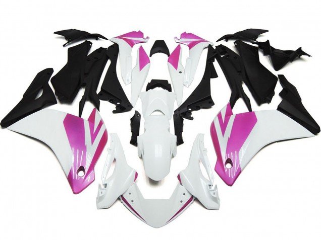 Brillo Rosa & Blanco 11-14 CBR250RR Carenados Moto