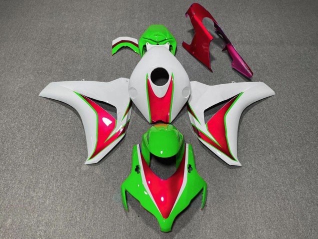 Brillo Verde & Rojo 08-11 CBR1000RR Carenados Moto Brillo Verde & Rojo 08-11 CBR1000RR Carenados Moto