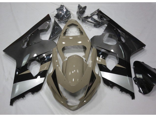 Bronceado Del Desierto & Plata 04-05 GSXR 600-750 Carenados Moto Bronceado Del Desierto & Plata 04-05 GSXR 600-750 Carenados Moto