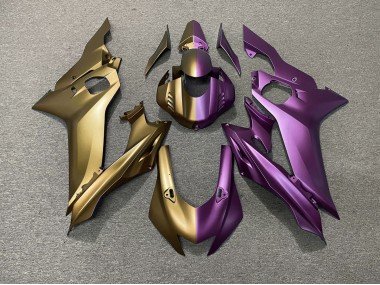 Bronceado & Morado Dividido 17-21 R6 Carenados Moto