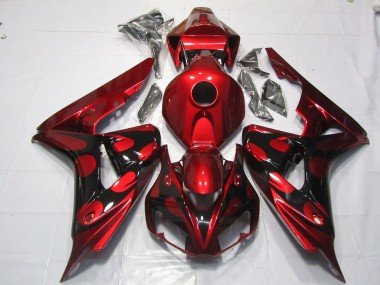 Caramelo Rojo & Negro 06-07 CBR1000RR Carenados Moto