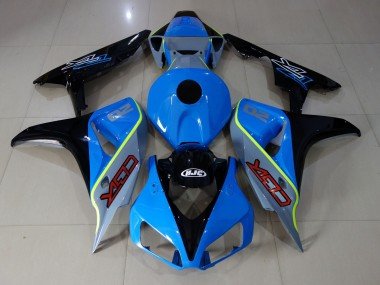 Cbr Personalizado Azul & Negro 06-07 CBR1000RR Carenados Moto
