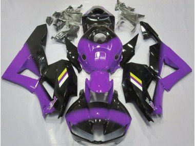 Desvanecimiento Morado Brillante & Negro 13-23 CBR600RR Carenados Moto