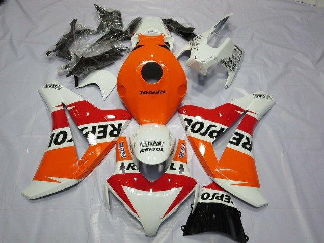 Diseño Blanco Repsol 08-11 CBR1000RR Carenados Moto