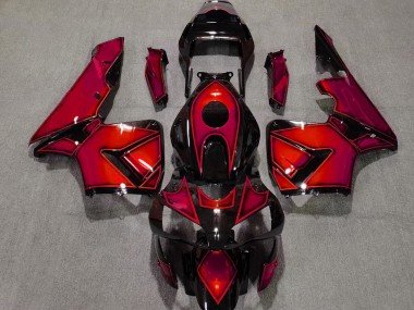Diseño Especial Rojo 03-04 CBR600RR Carenados Moto
