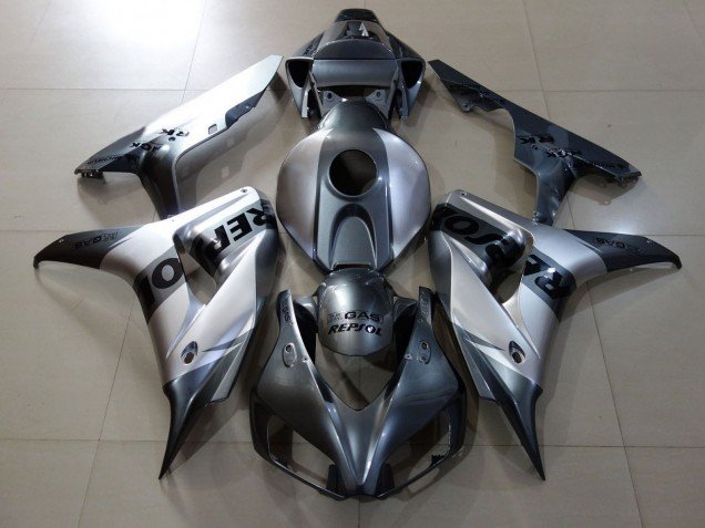 Diseño Estilo Plata Repsol 06-07 CBR1000RR Carenados Moto Diseño Estilo Plata Repsol 06-07 CBR1000RR Carenados Moto