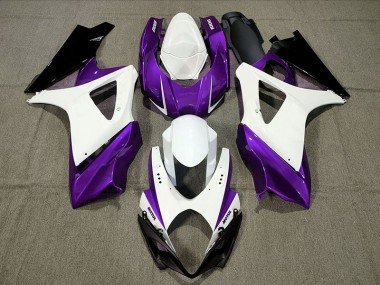 Diseño Personalizado Morado 07-08 GSXR 1000 Carenados Moto