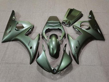 Ejercito Verde 03-04 R6 Carenados Moto