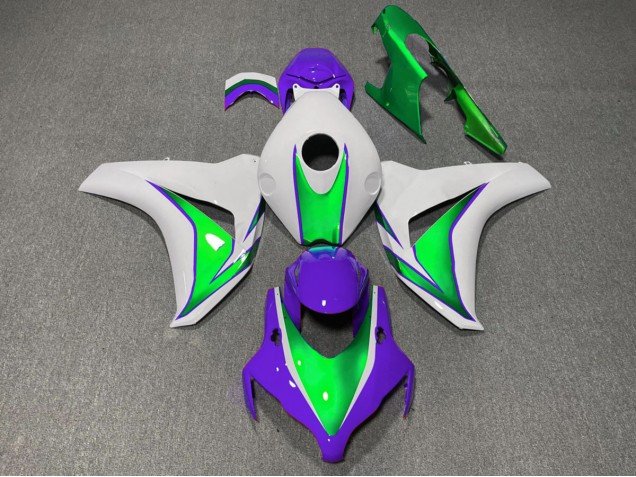 El Joker Brillo Verde & Morado 08-11 CBR1000RR Carenados Moto El Joker Brillo Verde & Morado 08-11 CBR1000RR Carenados Moto
