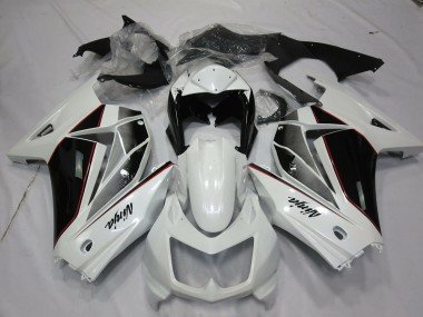 En Blanco & Negro 08-12 Ninja 250 Carenados Moto